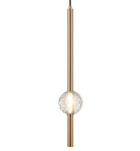 Matteo Lighting C68901AG - Windchimer Aged Gold Brass Pendant