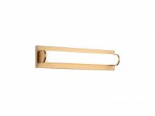 Matteo Lighting S07018AG - Jensen Aged Gold Brass Wall Sconce