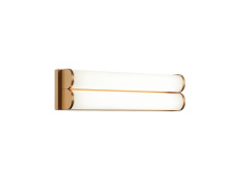 Matteo Lighting S07028AG - Jensen Aged Gold Brass Wall Sconce