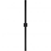 Matteo Lighting S07972MB - 1 LT 72" H LED "Zayden" Matte Black Wall Sconce