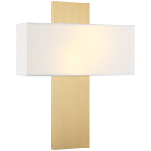 Matteo Lighting S13912AG - Stafford Aged Gold Brass Wall Sconce