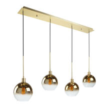 Artcraft SC13284GD - Morning Mist 4 Light Island Light